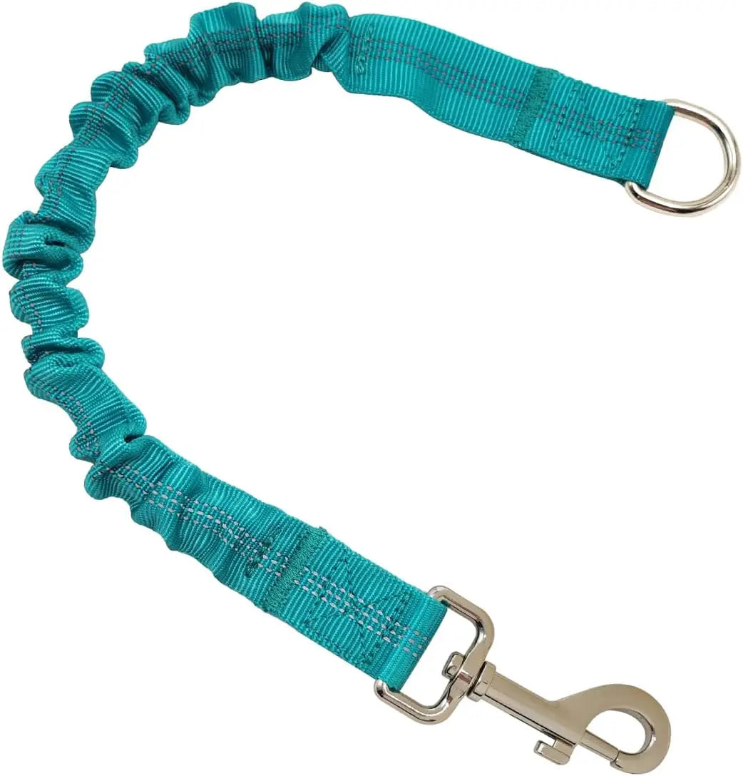 Adjustable Dog Leash Extension — Retractable Extender with Metal Buckle