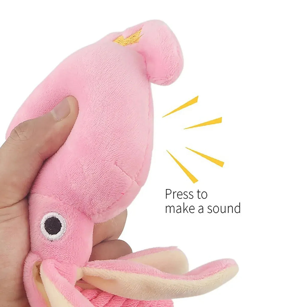 Plush Octopus Rope Toy — Bite-Resistant Chew Toy for Dogs