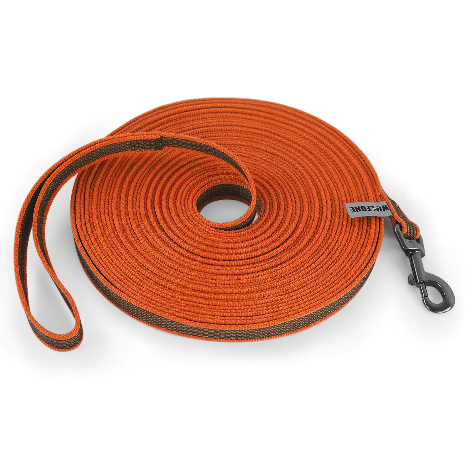 Latex-Silk Dual-Color Training Leash — Multiple Lengths from 1.5m to 15m