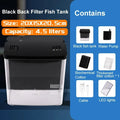 Self-Circulating Goldfish Tank — Tabletop Aquarium with Optional Heater