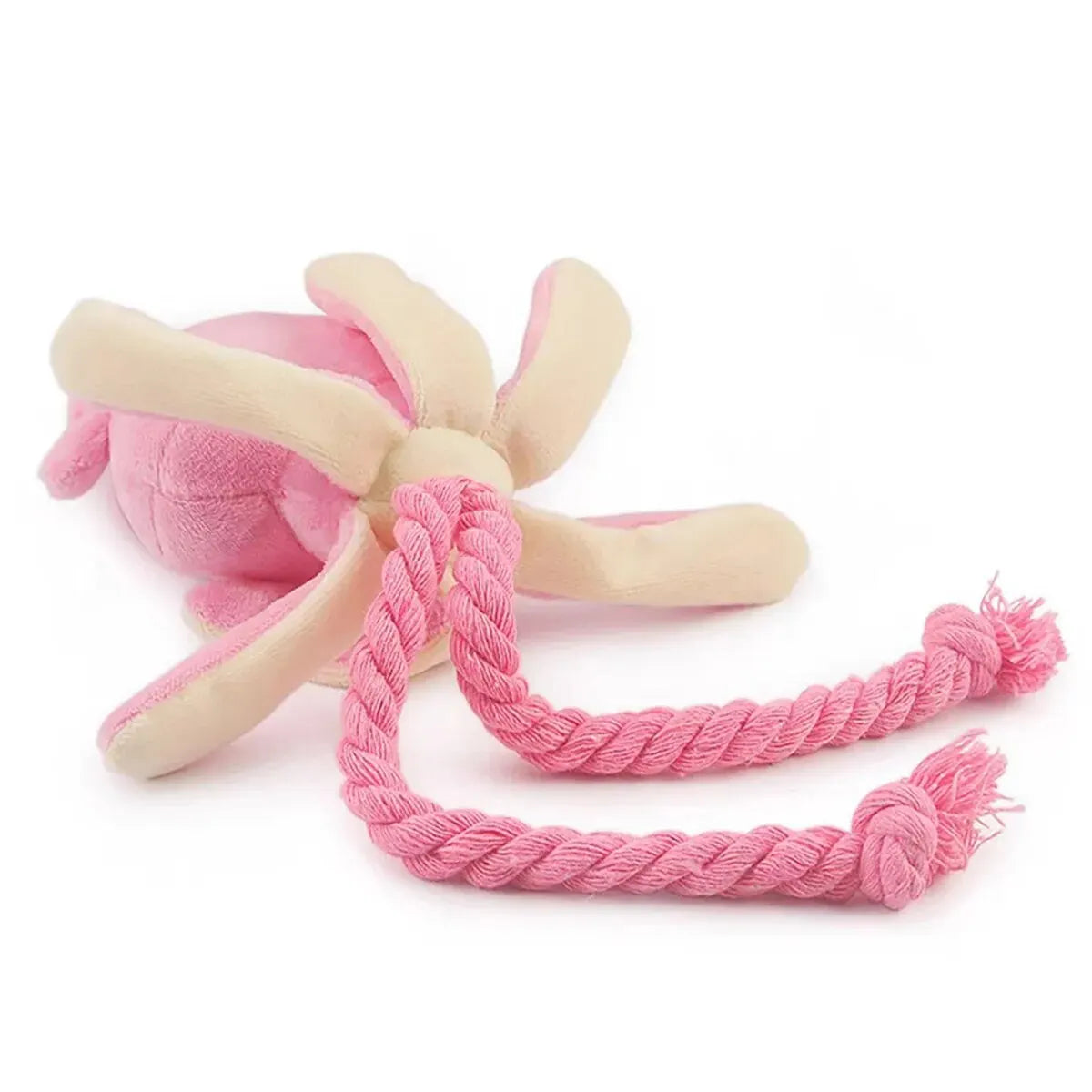 Plush Octopus Rope Toy — Bite-Resistant Chew Toy for Dogs