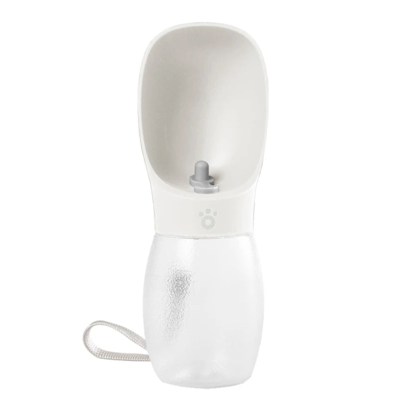 Portable Pet Water Bottle — 300ML Travel Drinking Bowl for Dogs & Cats