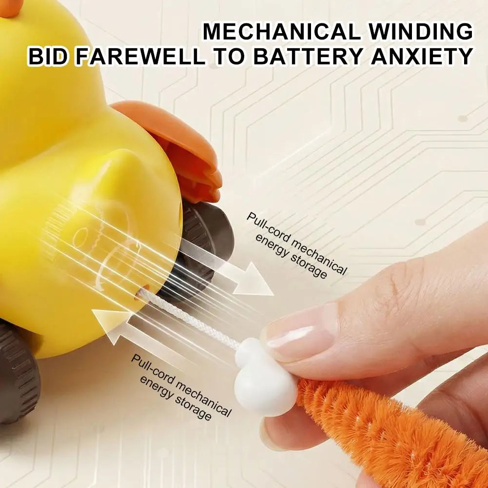 Automatic Moving Cat Toy — Plush Tail Teaser for Indoor Play