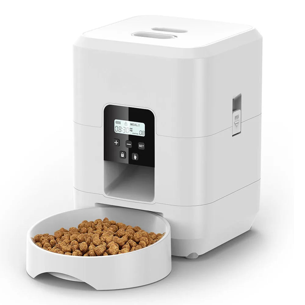 Smart Automatic Pet Feeder — Timed Portion Control for Cats & Dogs