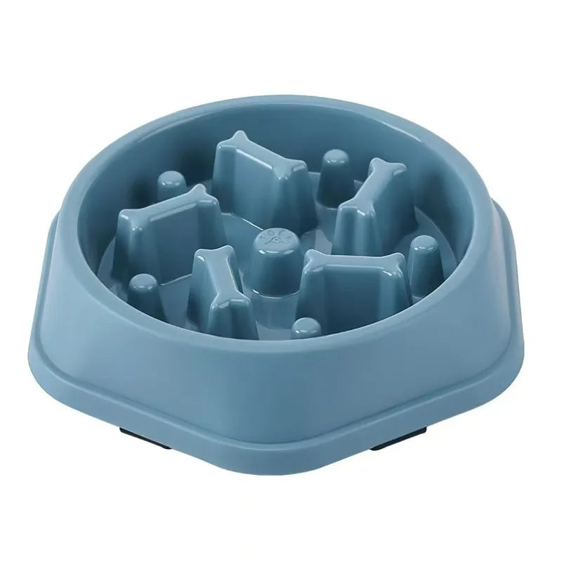Slow Feeder Dog Bowl — Anti-Gulping Eco-Friendly Feeding Bowl
