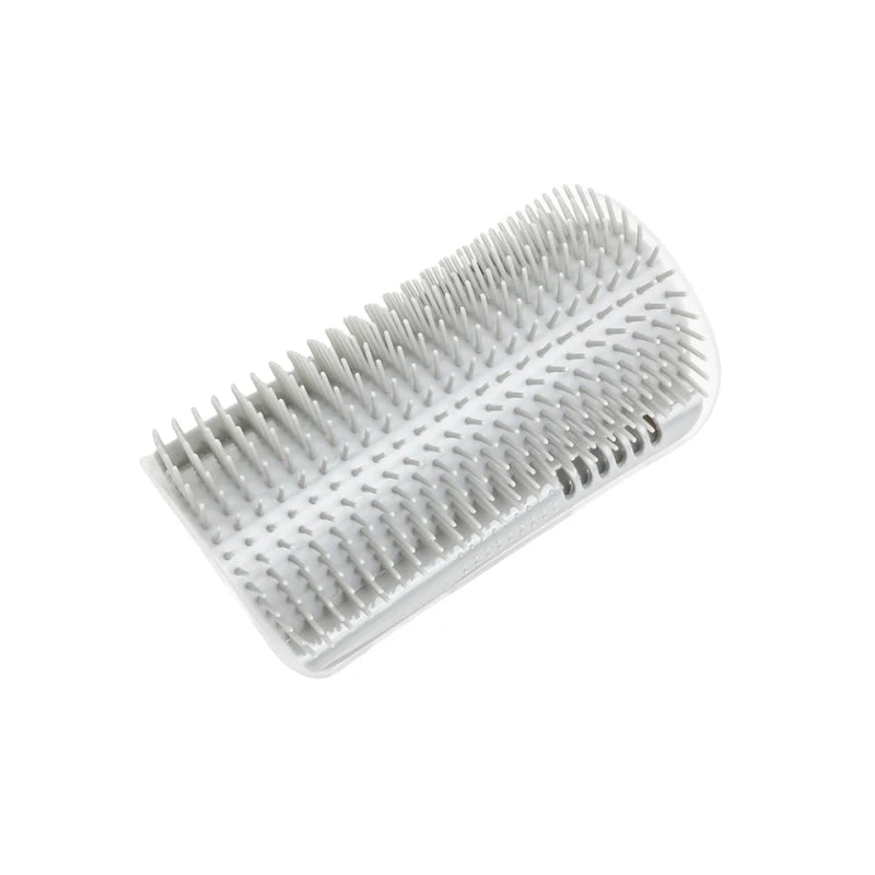 Self-Grooming Cat Scratcher Brush — Wall-Mounted Massage Comb for Shedding
