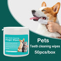 Disposable Finger Toothbrush Wipes — Dog & Cat Dental Cleaning Wipes