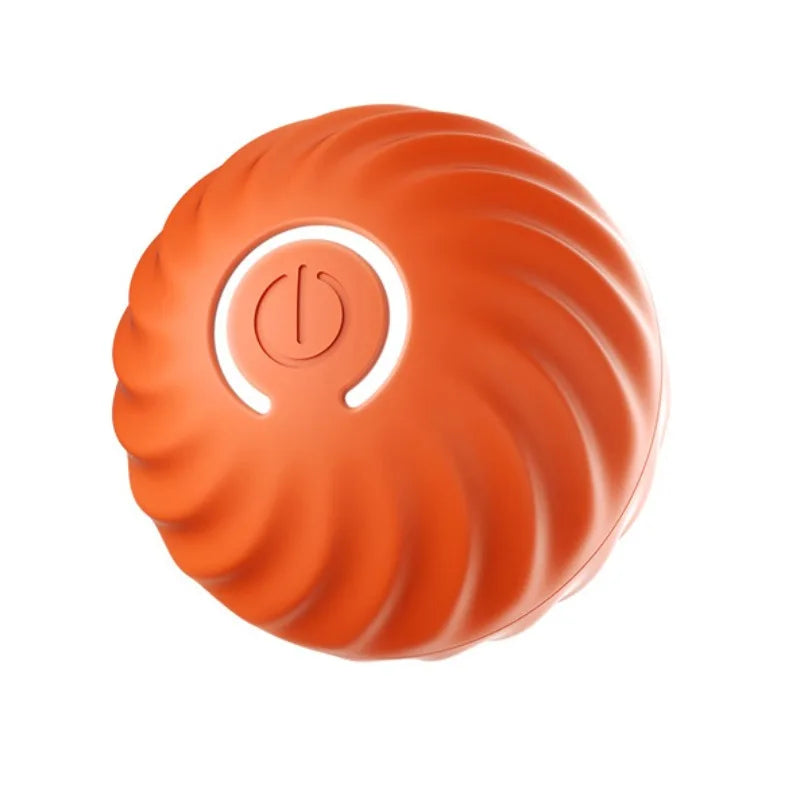 Smart Jumping Dog Ball — USB Rechargeable Rotating Chew Toy