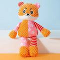 Plush Animal Squeaky Puzzle Toy — Bite-Resistant Chew Toy for Cats & Dogs