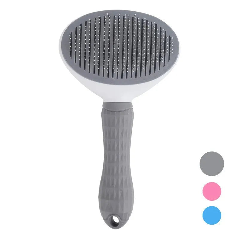 Wooden Handle Slicker Brush — Professional Deshedding Brush for Dogs & Cats