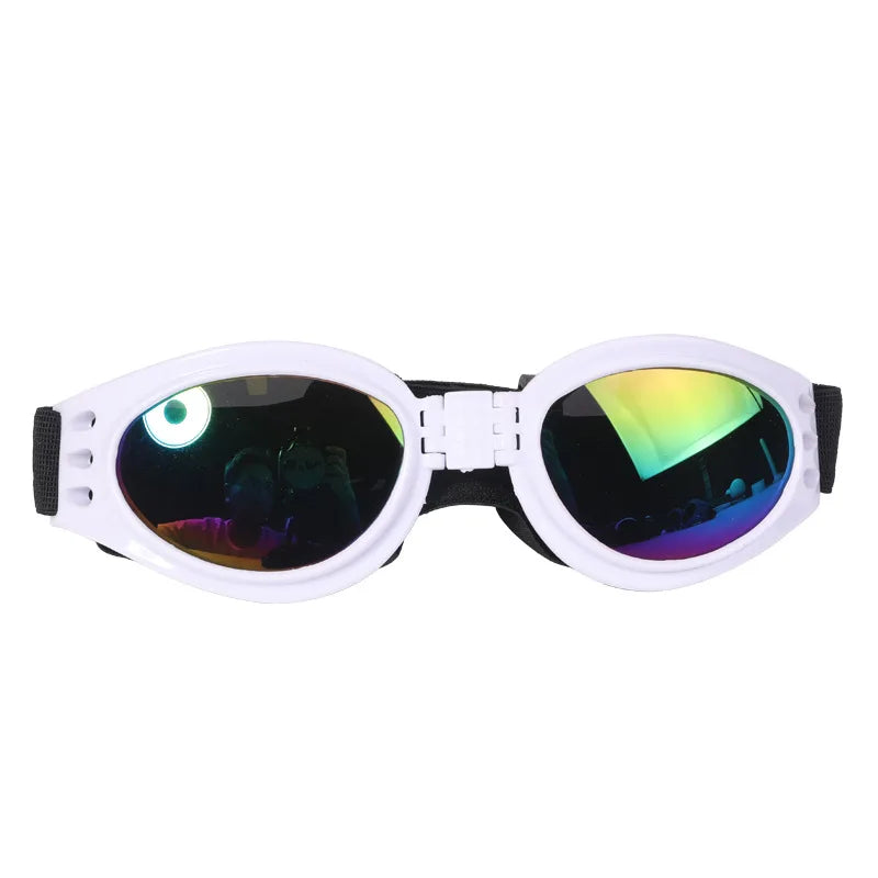 Adjustable Dog Goggles — UV Protection Sunglasses for Outdoor Dogs