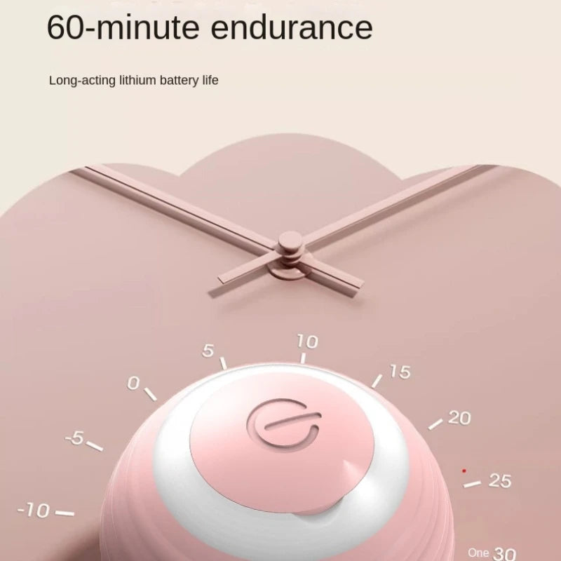 Rechargeable Rolling Cat Ball — Automatic Interactive Play Toy