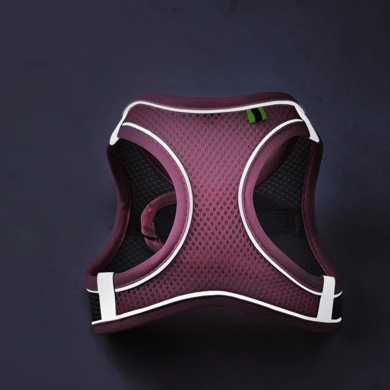 Reflective Chest Harness Set — Breathable Rope Vest for Dogs & Cats