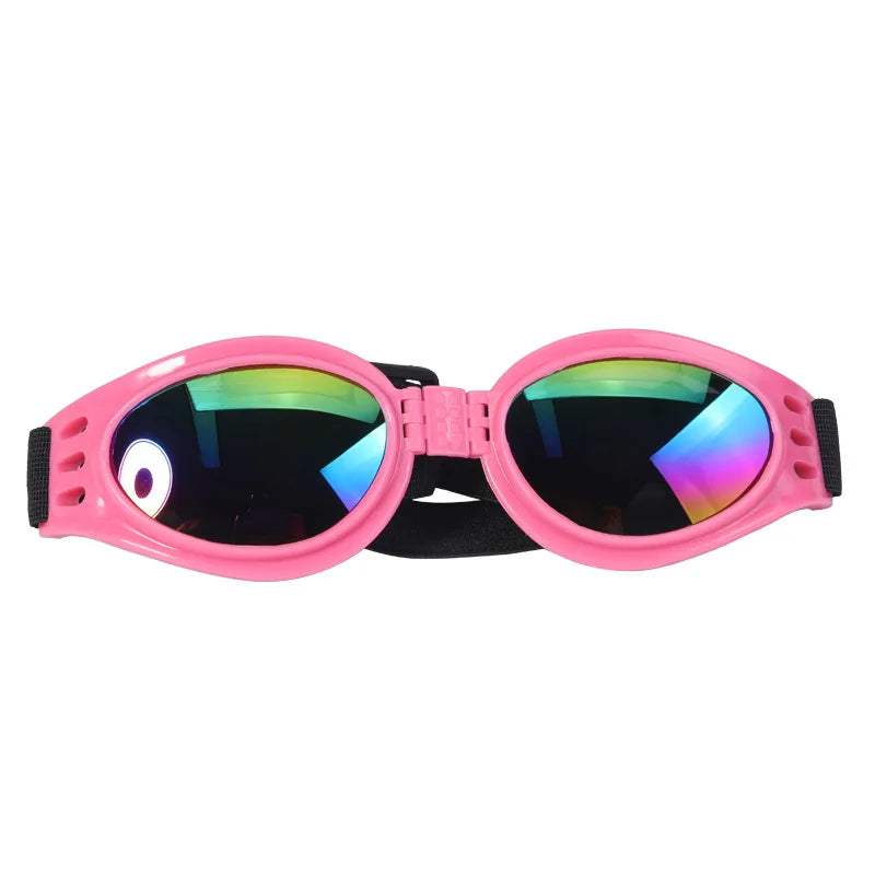 Adjustable Dog Goggles — UV Protection Sunglasses for Outdoor Dogs