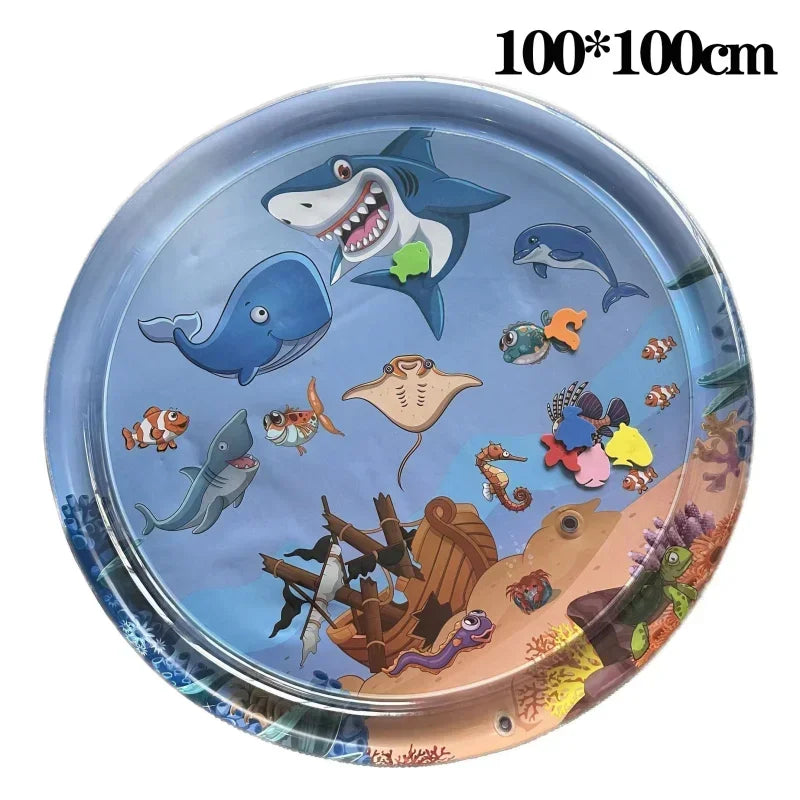 Water Sensory Play Mat — Cooling Interactive Pad for Cats & Dogs