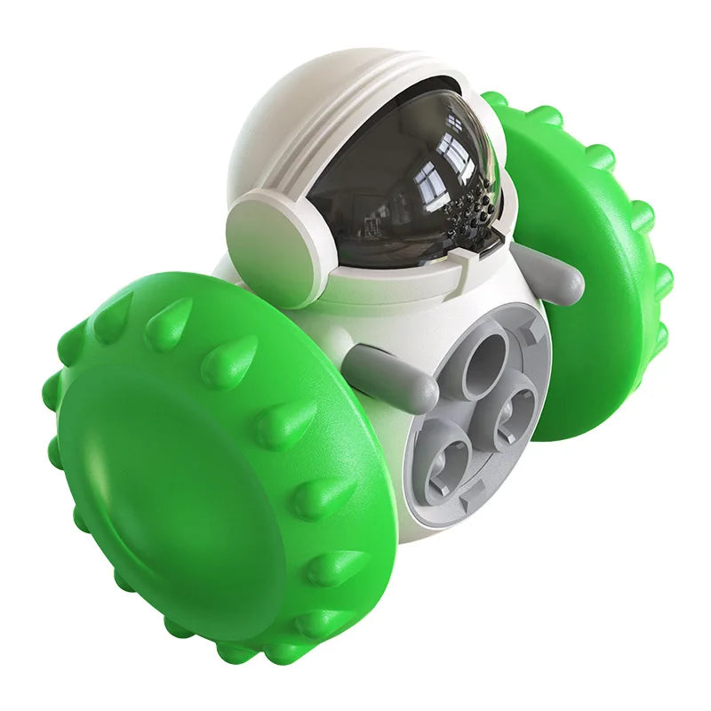 Balance Car Slow Feeder Toy — Gravity Treat Dispenser for Dogs & Cats