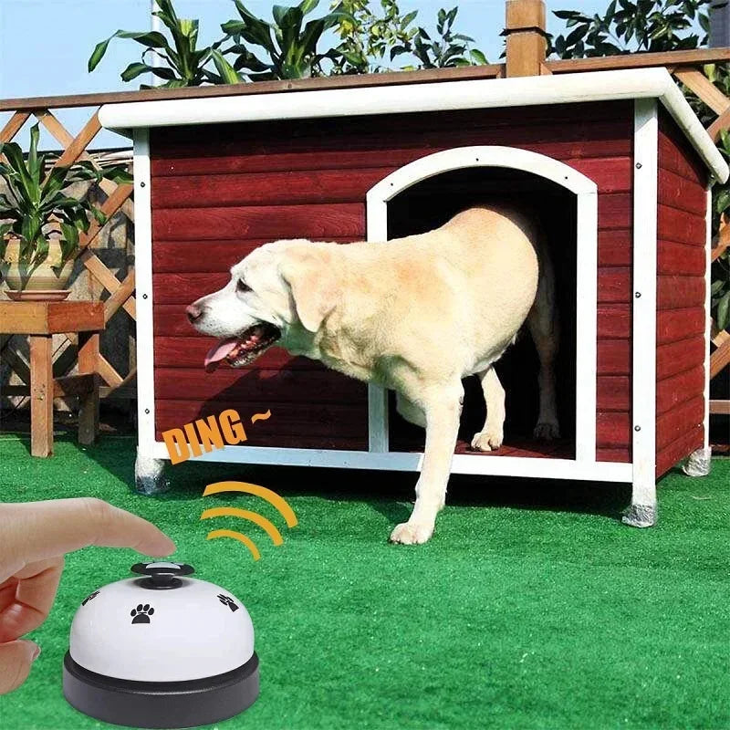 Pet Training Bell — Feeding & Potty Reminder Button for Dogs & Cats