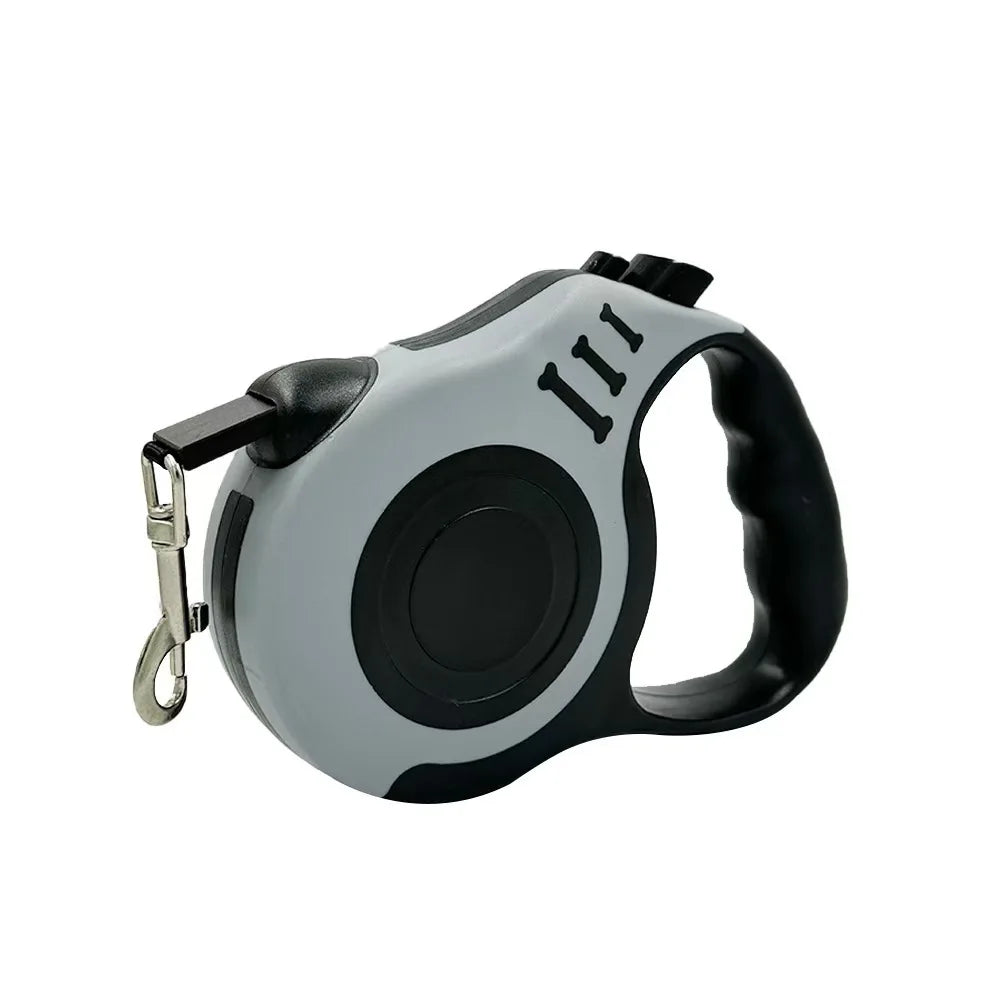Retractable Nylon Dog Leash — Durable Traction Rope for Outdoor Walking & Hiking