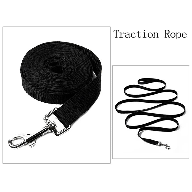 Heavy-Duty Nylon Dog Leash — Long-Line Training Rope, 1.5m to 50m