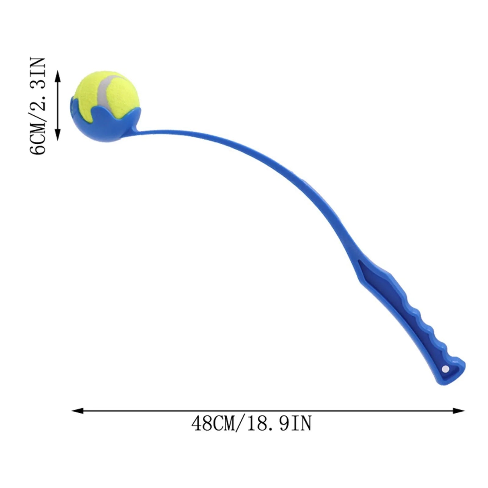 Ball Throwing Stick — Interactive Fetch Toy for Dogs & Cats
