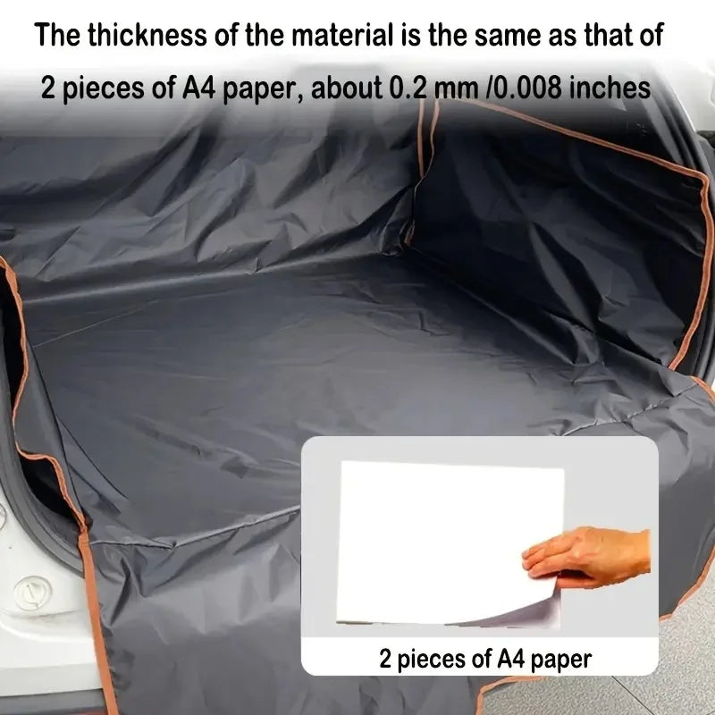 Non-Slip Pet Trunk Mat — Scratch-Resistant Car Cargo Liner for Dogs