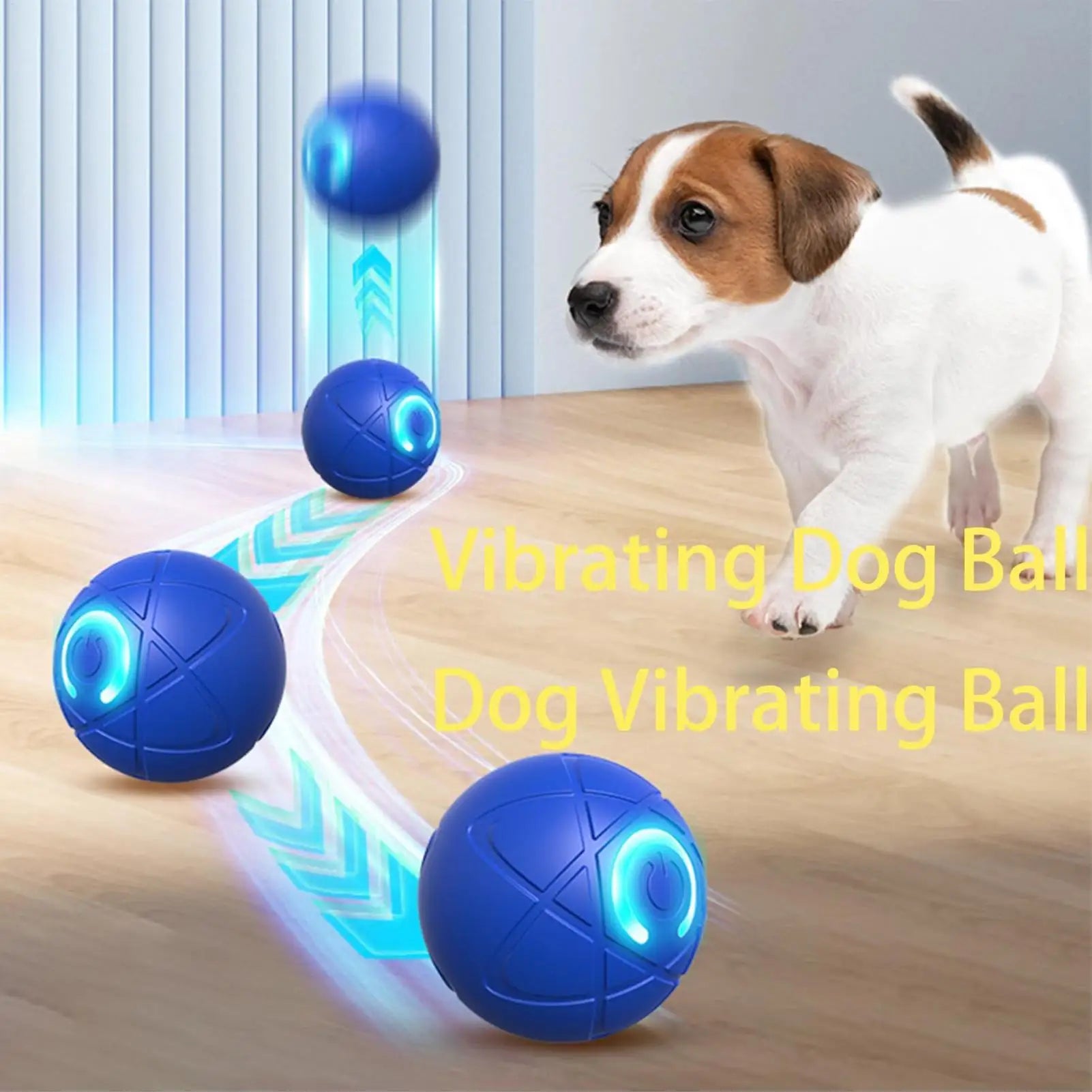 Electric Interactive Ball — Gravity Sensor Smart Toy for Cats & Puppies