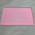 Silicone Pet Feeding Mat — Raised-Edge Placemat for Dog & Cat Bowls
