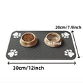 Waterproof Pet Feeding Mat — Absorbent Quick-Dry Placemat for Dog & Cat Bowls
