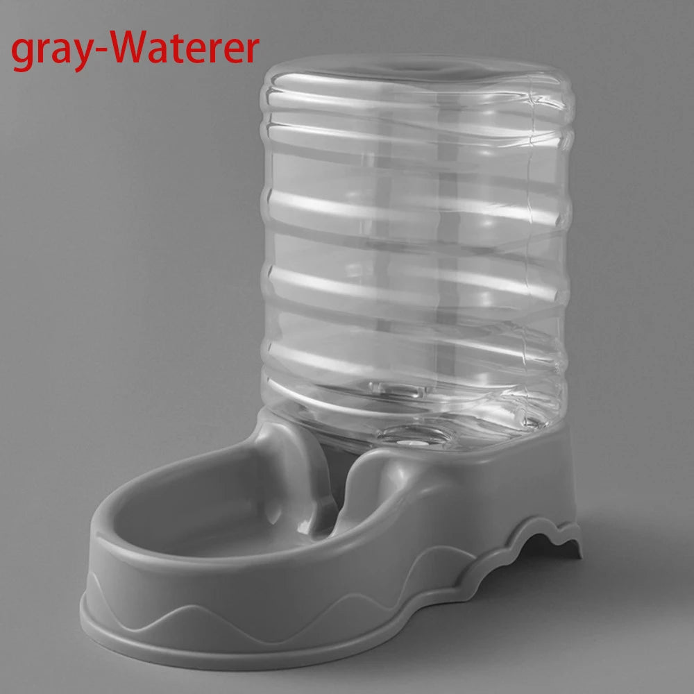 3.8L Automatic Pet Feeder & Water Dispenser — Gravity Bowl for Cats & Dogs