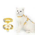 Cat & Dog Harness and Leash Set — Adjustable Breathable Walking Harness