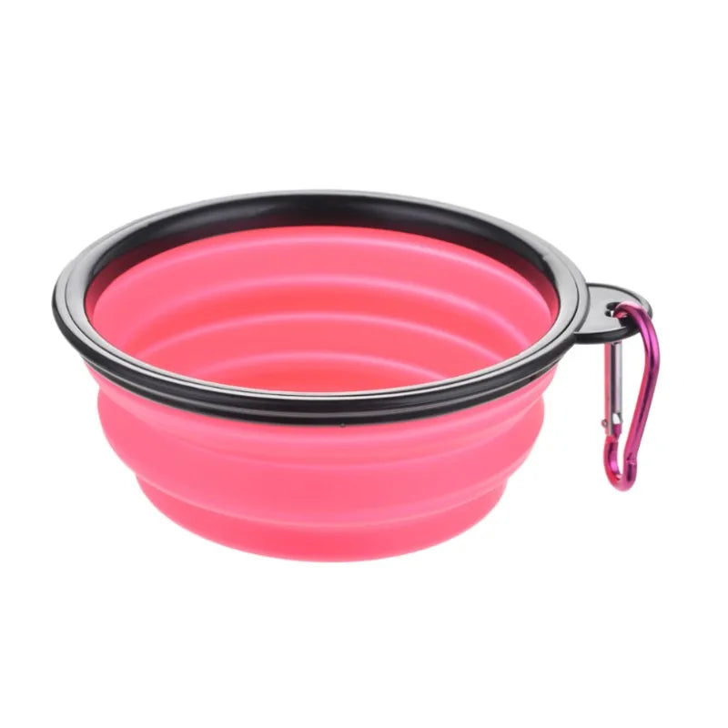 Collapsible Travel Bowl — Portable Silicone Food & Water Bowl for Dogs & Cats