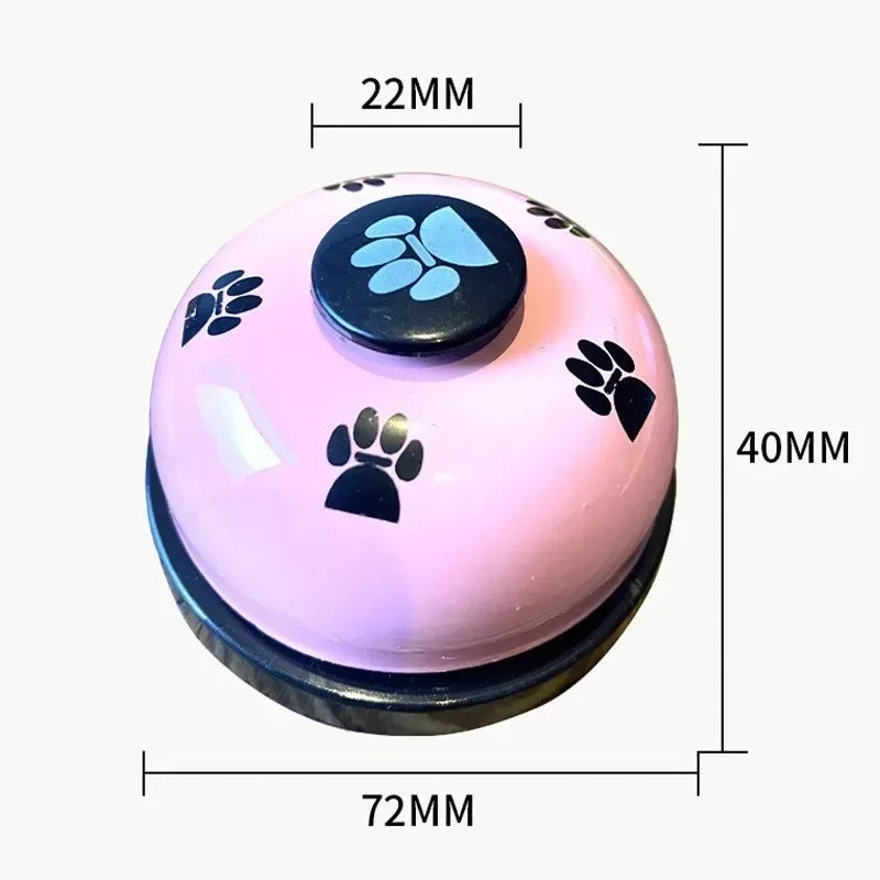 Pet Training Bell — Feeding & Potty Reminder Button for Dogs & Cats