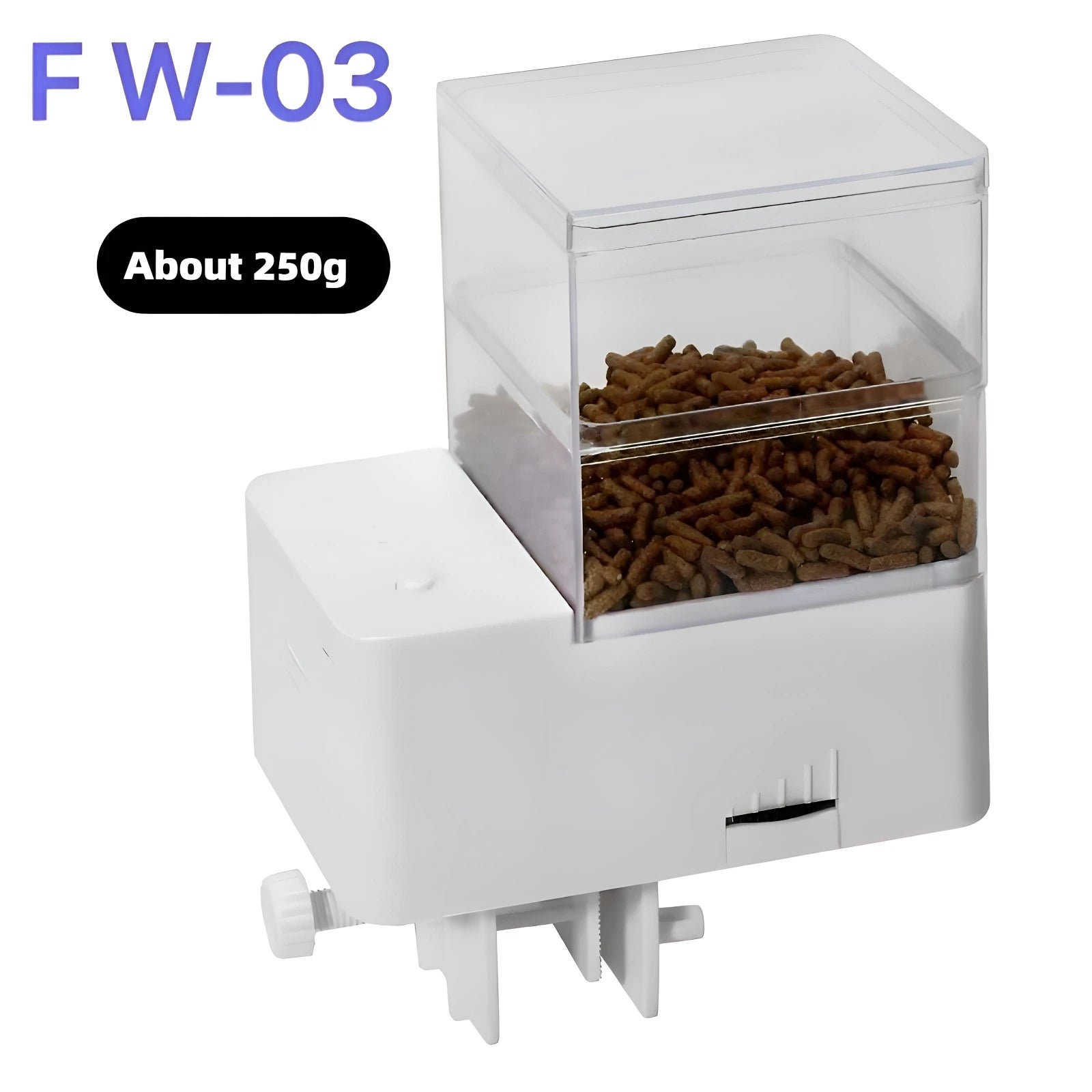Intelligent Aquarium Fish Feeder — 4-Speed Timer for Fish & Turtles