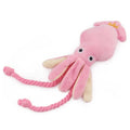 Plush Octopus Rope Toy — Bite-Resistant Chew Toy for Dogs