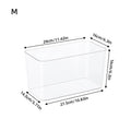 Trapezoidal Fish Tank — Transparent Tabletop Aquarium for Office & Home