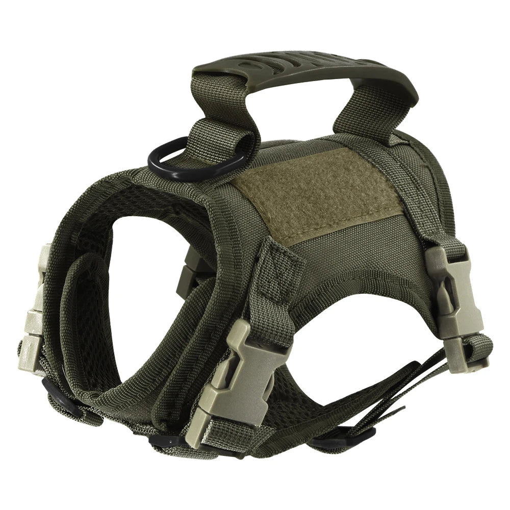 Tactical Cat & Dog Harness — Escape-Proof Vest with Control Handle