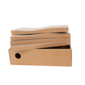 4-Pack Cardboard Cat Scratcher Boxes — Stackable Scratching Pads for Indoor Cats