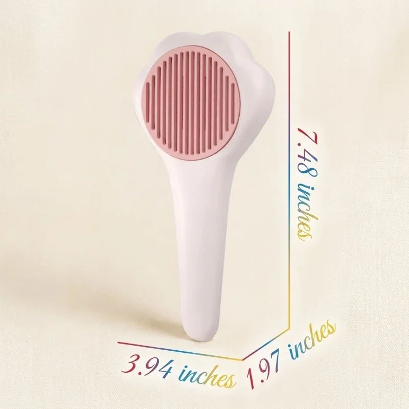 Cat Paw Grooming Brush — Massage Comb for Cats & Dogs