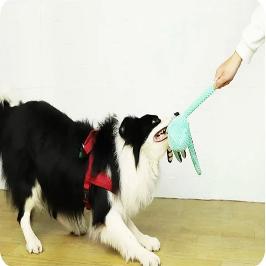 Interactive Squeaky Plush Octopus Toy — Sound Chew Toy for Dogs
