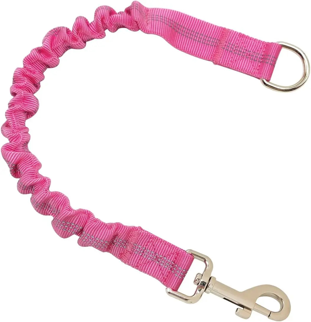 Adjustable Dog Leash Extension — Retractable Extender with Metal Buckle
