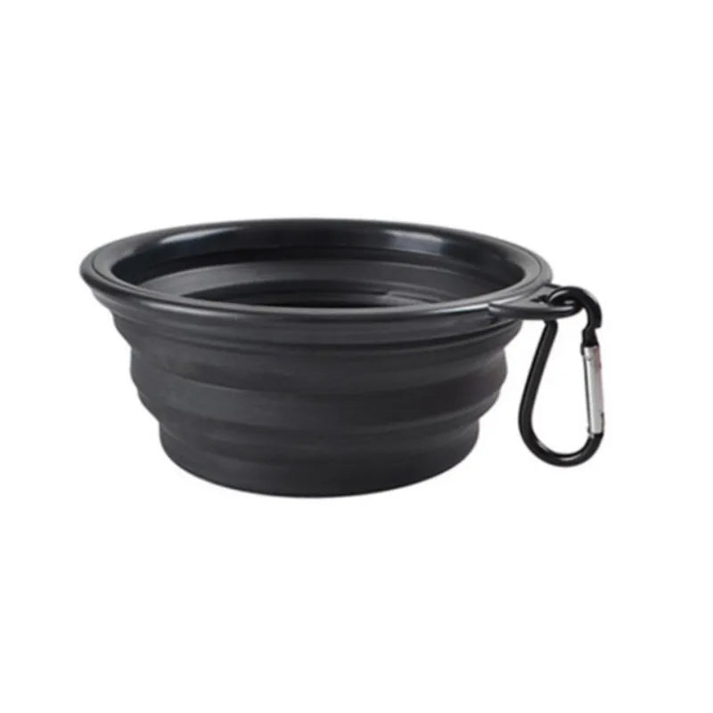 Collapsible Travel Bowl — Portable Silicone Food & Water Bowl for Dogs & Cats
