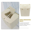 Hanging Bird Breeding Box — Wooden Nest House for Budgerigars & Cockatiels